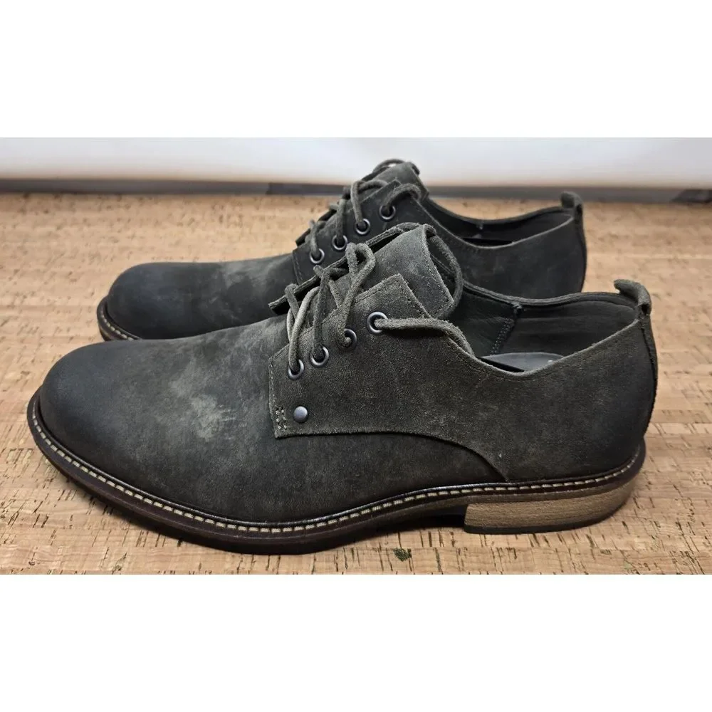 Ecco Kenton Shoes‎ Mens 7-7.5 EU41 Dress Office Casual Tarmac